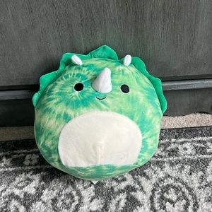 Green Tie Dye Dinosaur Squishmallow